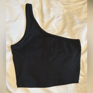 WOMENS one shoulder tank top